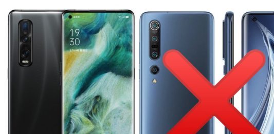 Oppo Find X2 Pro y sus 48MP adelanta a Xiaomi Mi10 Pro y sus 108MP