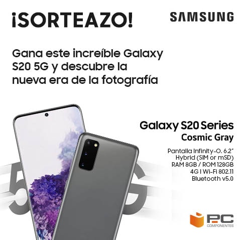 Samsung Galaxy S20 GRATIS con este SORTEAZO - tecnolocura