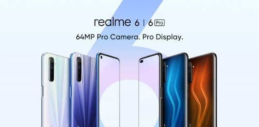 Realme 6 y Realme 6 Pro se hacen oficiales