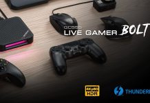 Primera capturadora externa 4K HDR y 240 FPS del mundo AVerMedia Live Gamer BOLT: Capturadora externa 4K HDR y 240 FPS
