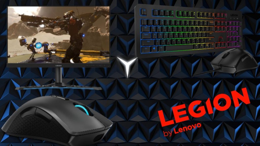 Amplía tu arsenal con los accesorios gaming Lenovo Legion