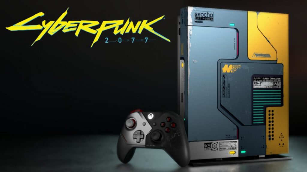 Cyberpunk 2077 llega a Xbox One X ¡consola personalizada!