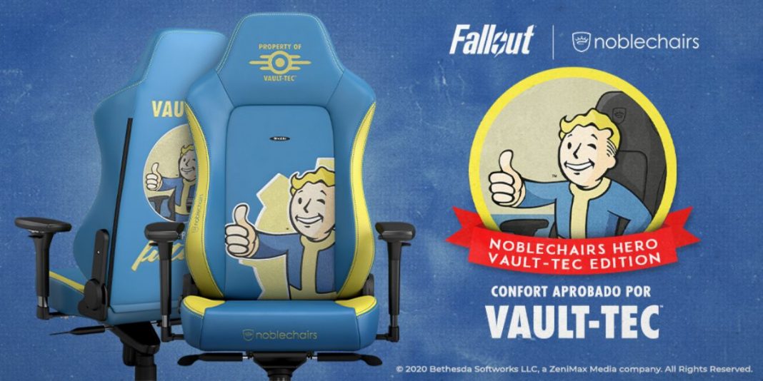 Fallout Vault-Tec Edition de noblechairs ya está a la venta