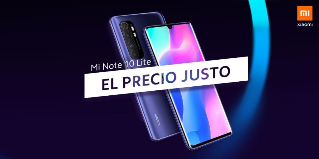 Xiaomi Mi Note 10 Lite llega a España con oferta