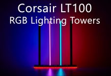 iCUE LT100, nuevas y coloridas torres de iluminación Corsair CORSAIR iCUE LT100