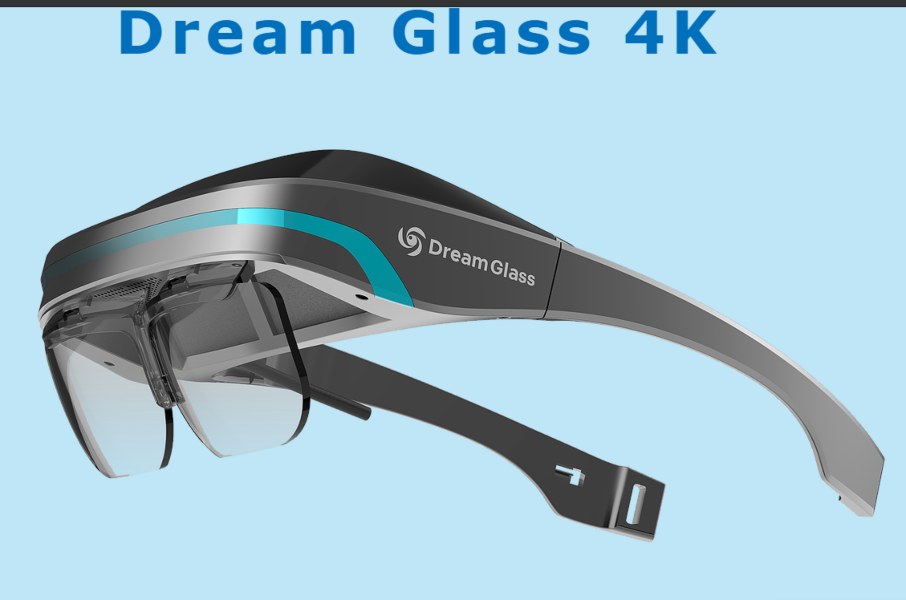 Dream Glass 4K - Lanzamiento de gafas de realidad aumentada portátiles y privadas