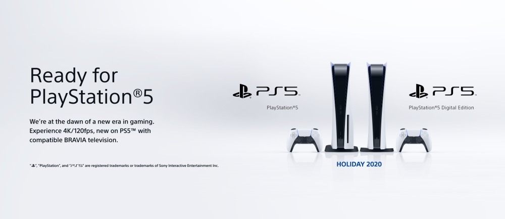 Sony anuncia Ready for PlayStation 5 para las tv BRAVIA