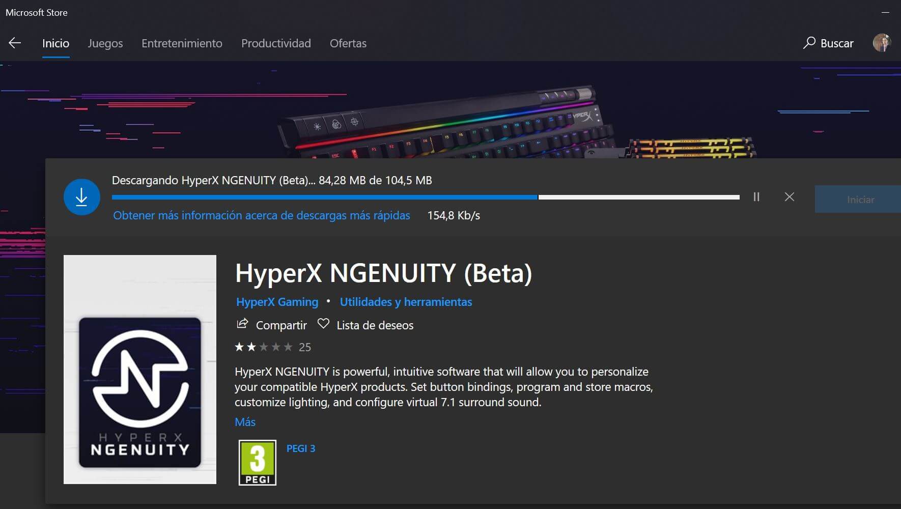 HyperX NGENUITY en HyperX FURY DDR4 RGB
