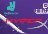 HyperX y Deliveroo organizan una batalla gaming en Twitch con sorteos HyperX y Deliveroo organizan una batalla gaming en Twitch con sorteos