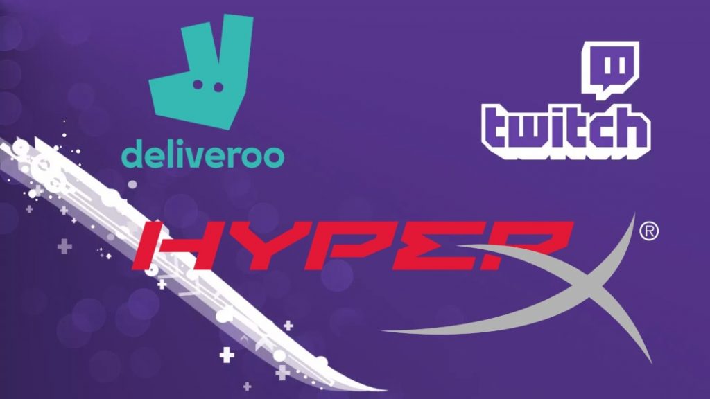 HyperX y Deliveroo organizan una batalla gaming en Twitch con sorteos