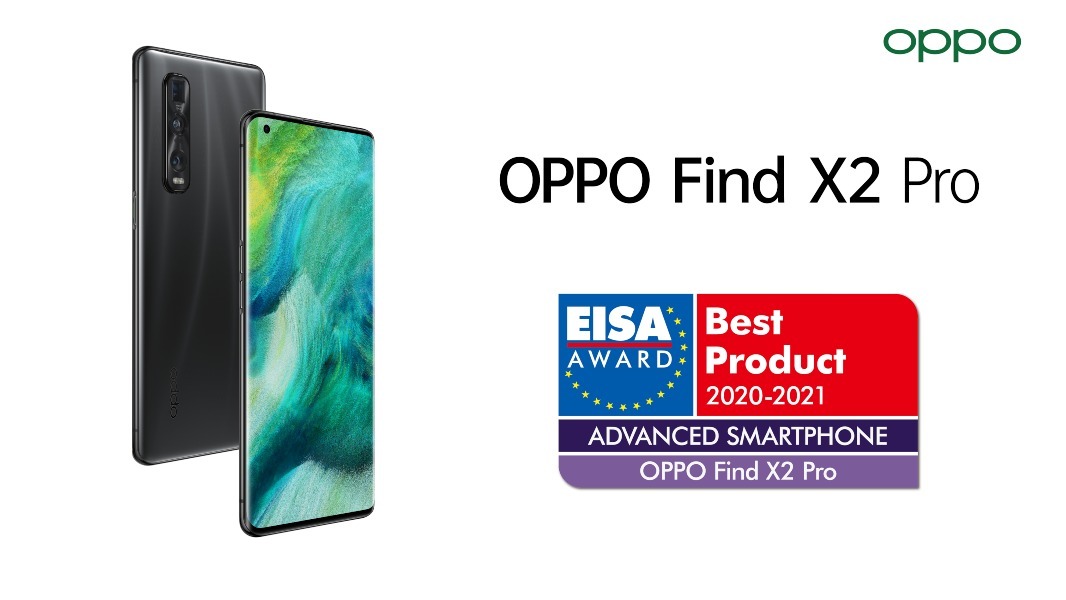 OPPO Find X2 Pro gana el premio EISA Mejor Producto 2020-2021