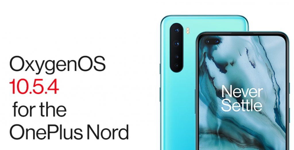 OxygenOS 10.5.4 llega para el nuevo OnePlus Nord