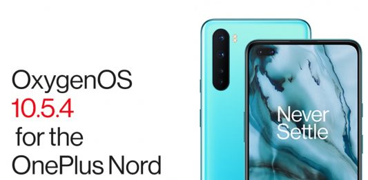 OxygenOS 10.5.4 llega para el nuevo OnePlus Nord