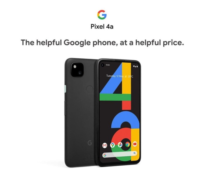 Google Pixel 4a finalmente anunciado por $349