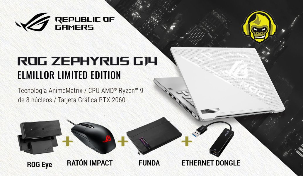 ASUS lanza edición especial ROG Strix G712 y ROG Zephyrus G14