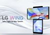 LG WING con pantalla giratoria sorprendente y oficial LG WING con pantalla giratoria sorprendente y oficial