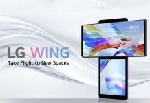 LG WING con pantalla giratoria sorprendente y oficial LG WING con pantalla giratoria sorprendente y oficial
