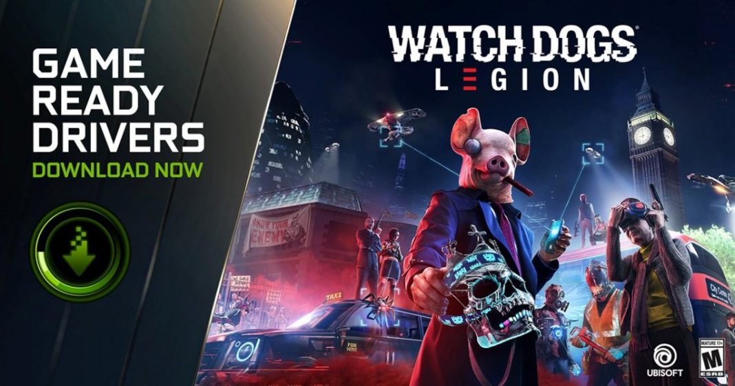 NVIDIA lanza nuevos Game Ready para Watch Dogs Legion