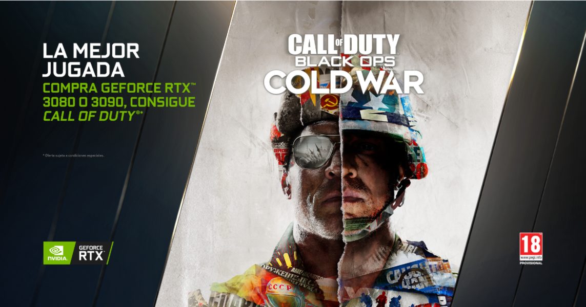 GeForce RTX 3080 y 3090 con Call of Duty: Black Ops Cold War
