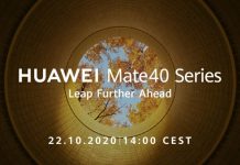 La serie Huawei Mate40 se anunciará el 22 de octubre La serie Huawei Mate40 se anunciará el 22 de octubre