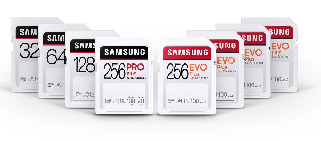 SD PRO Plus y EVO Plus de Samsung