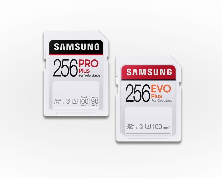 SD PRO Plus y EVO Plus de Samsung