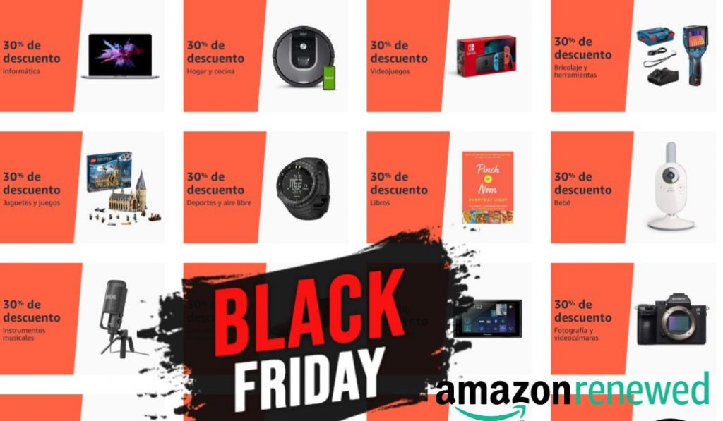 Black Friday más Reacondicionados Amazon: la oferta irresistible