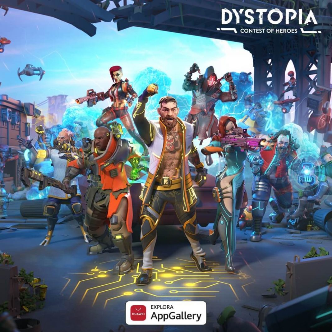 AppGallery lanza el videojuego Dystopia de manera exclusiva