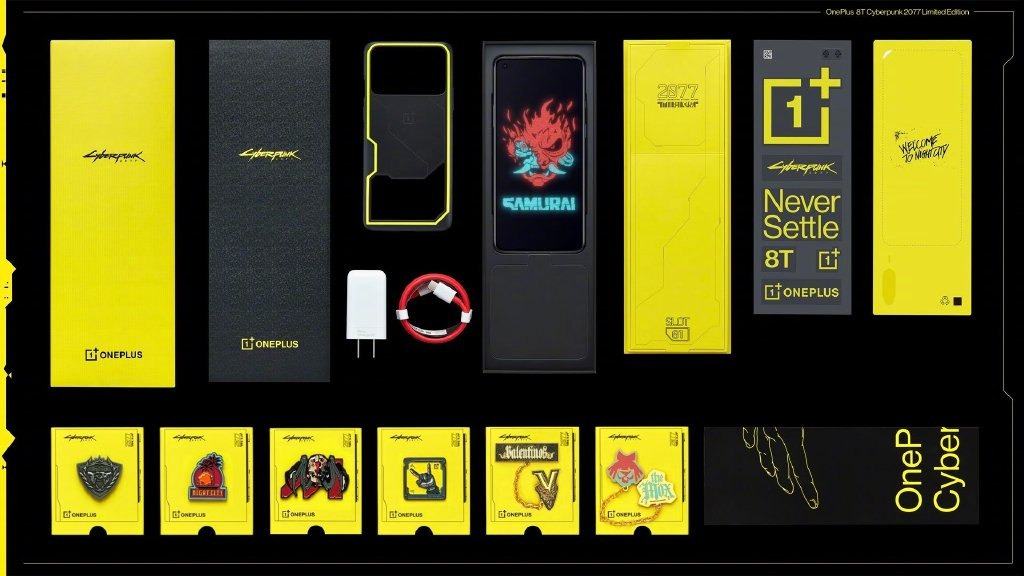 OnePlus 8T Cyberpunk 2077 Limited Edition anunciado