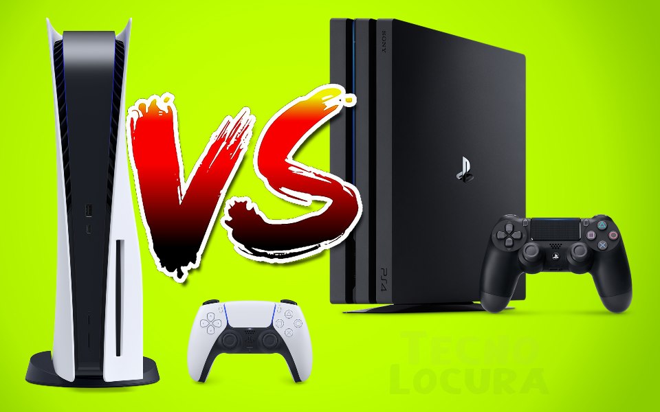 PlayStation 5 vs PlayStation 4 Pro