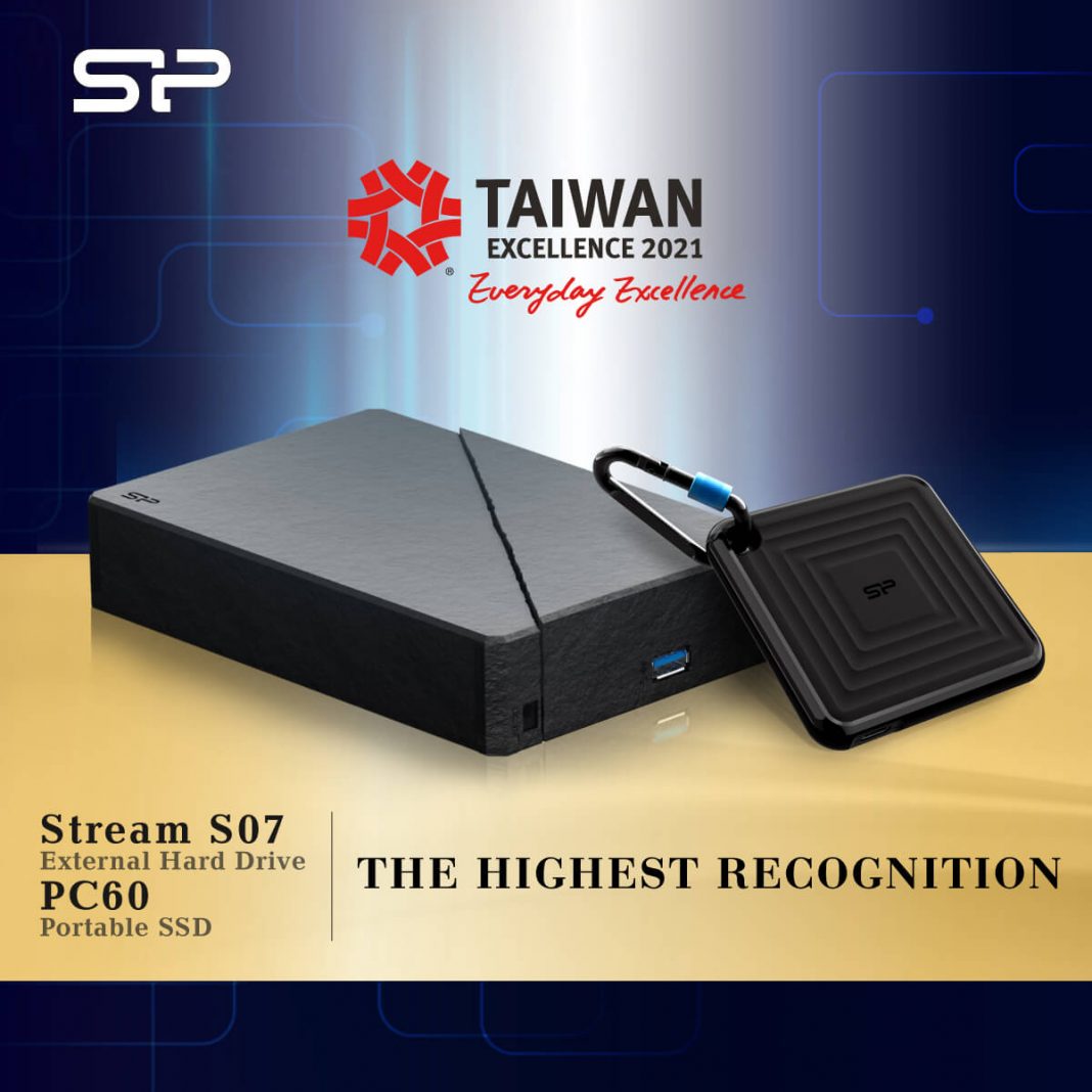 Premio A La Excelencia De Taiwán para Silicon Power