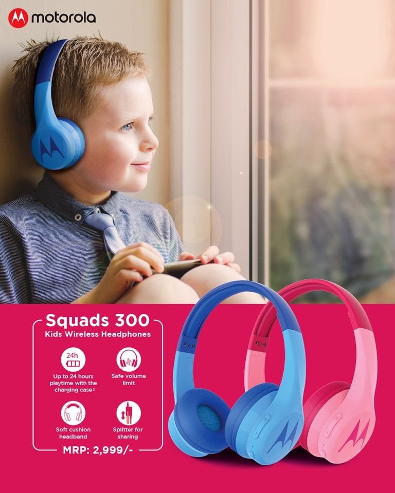 Squads 300, los auriculares más seguros para los niños