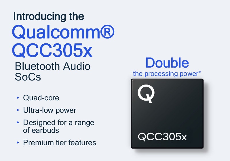 Qualcomm anuncia la nueva serie SoC QCC305x