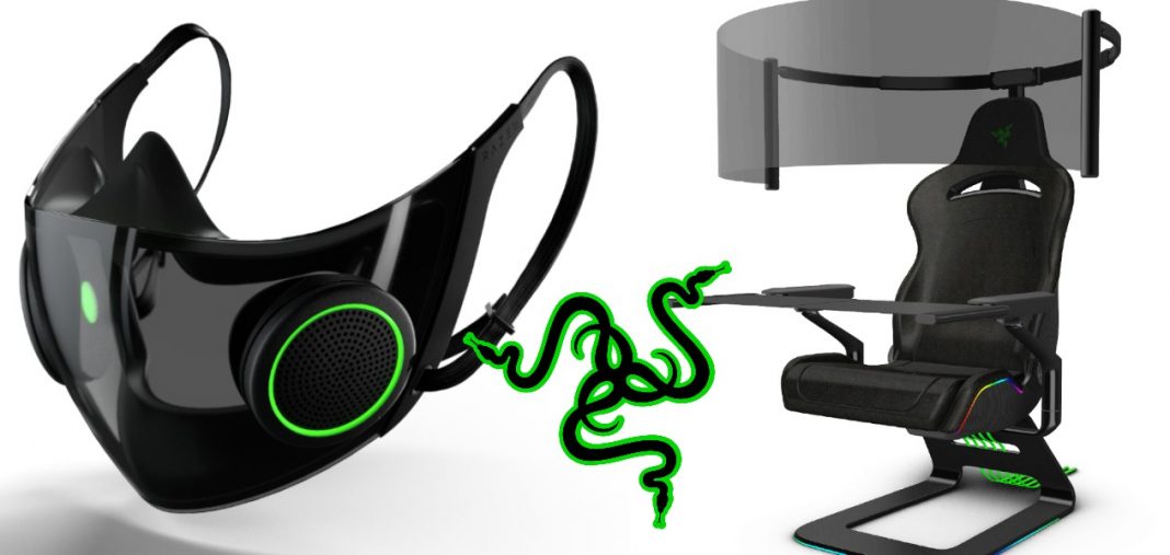 Diseños conceptuales de máscara inteligente y una silla gaming nunca vista en CES 2021