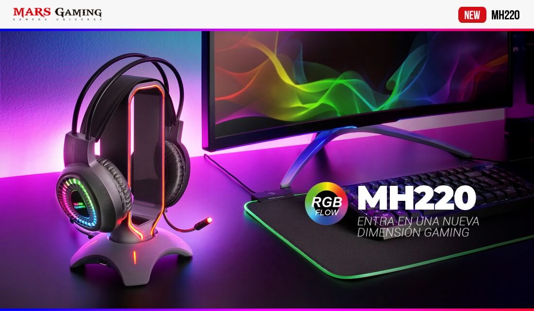 Auriculares Gaming sin límites MH120 y MH220