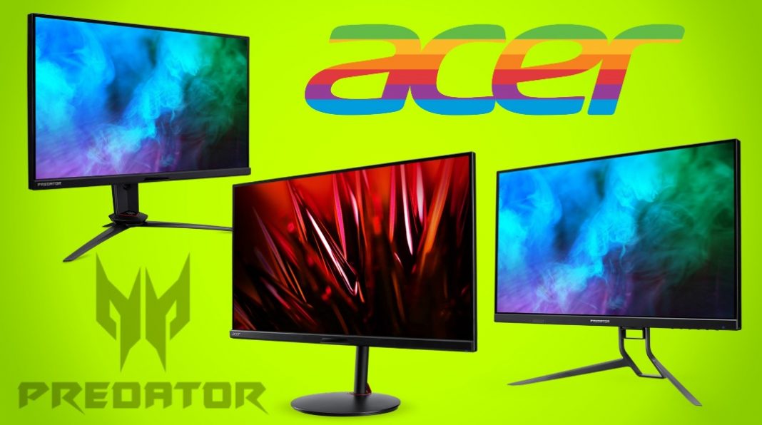 Monitores gaming Predator y Nitro de Acer se renuevan