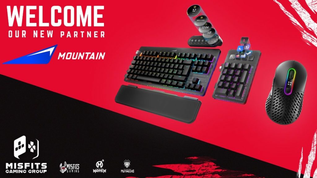 Mountain anuncia un acuerdo exclusivo con Misfits Gaming