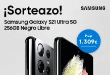 Samsung Galaxy S21 Ultra GRATIS con este Sorteo, valorado en 1309€ Llévate un Samsung Galaxy S21 Ultra GRATIS ¡Sorteazo!