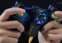 Realme Mobile Game Controller y más accesorios gaming para nuestro smartphone que nos dará una ventaja competitiva Realme Mobile Game Controller, Cooling Back Clip y Mobile Game Finger Sleeves
