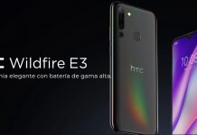 HTC Wildfire E3 ¿éste es el buque insignia de la marca? HTC Wildfire E3