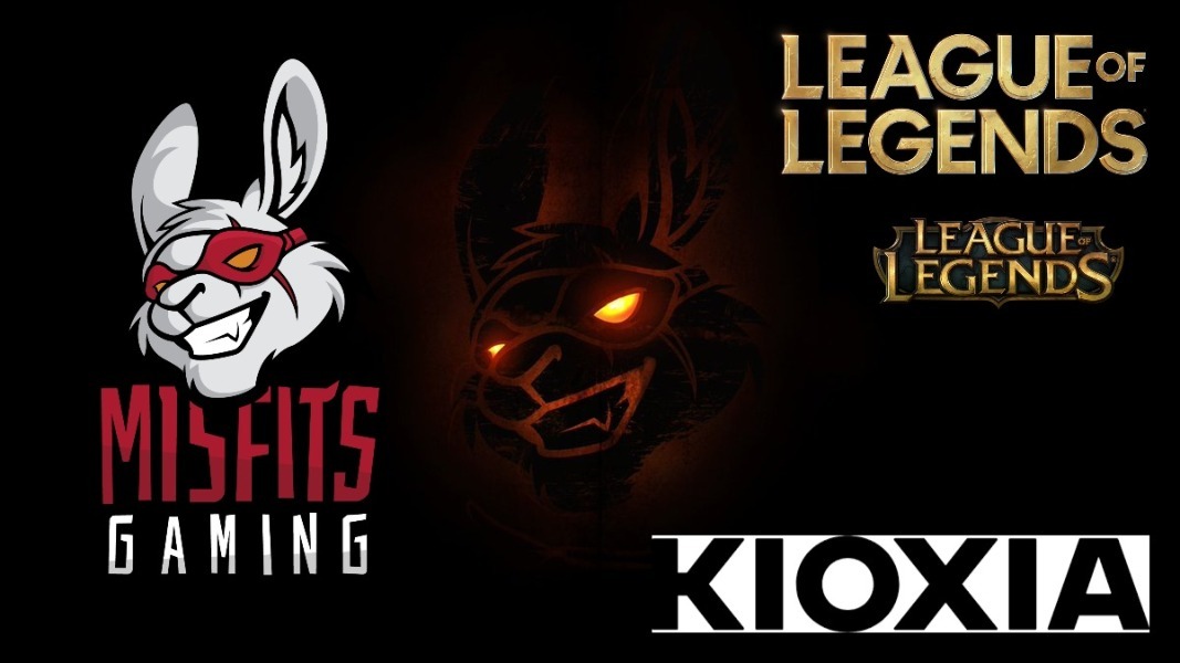 Misfits Gaming, League of Legends y KIOXIA