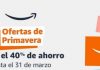Ofertas de primavera en Amazon: Hasta un 40% de descuento
