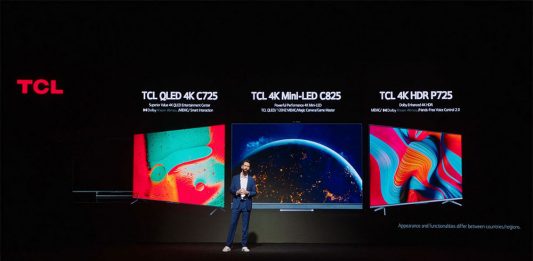 TCL P725 4K HDR, primer televisor que ejecuta Android TV 11