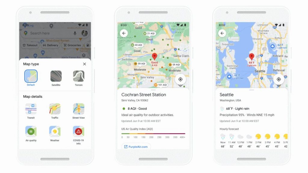 Llegan nuevas funciones a Google Maps