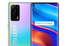 realme X7 Pro Extreme Edition con pantalla curva.