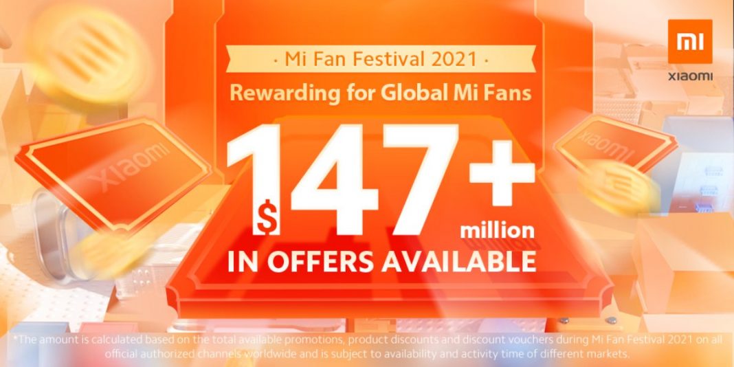Mi Fan Festival 2021: Xiaomi trae 147 millones en ofertas especiales