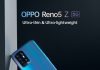 OPPO Reno5 Z, uno de los teléfonos 5G más delgados OPPO Reno5 Z