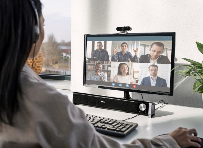 Trust Taxon, webcam para videollamadas en alta calidad