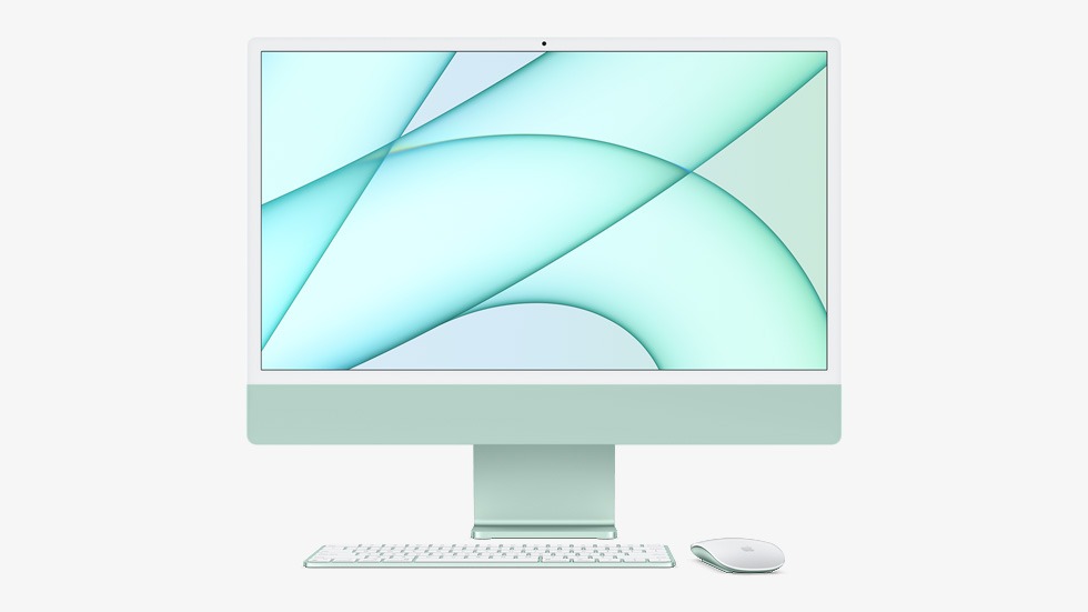 iMac completamente nuevo, muy colorido y pantalla Retina 4.5K