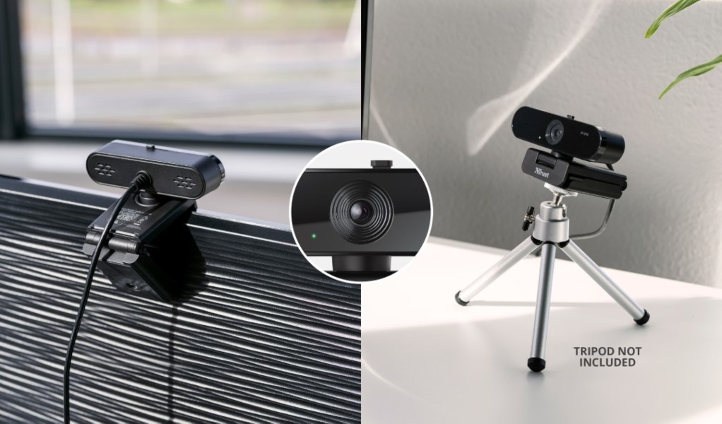 Trust Taxon, webcam para videollamadas en alta calidad